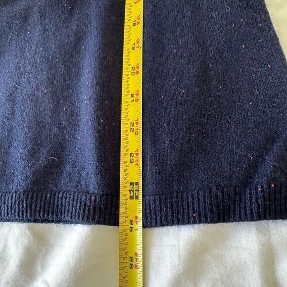 NWT Talbots Pure Cashmere Speckled Turtleneck Mockneck Sweater Size S Petite - Picture 6 of 8